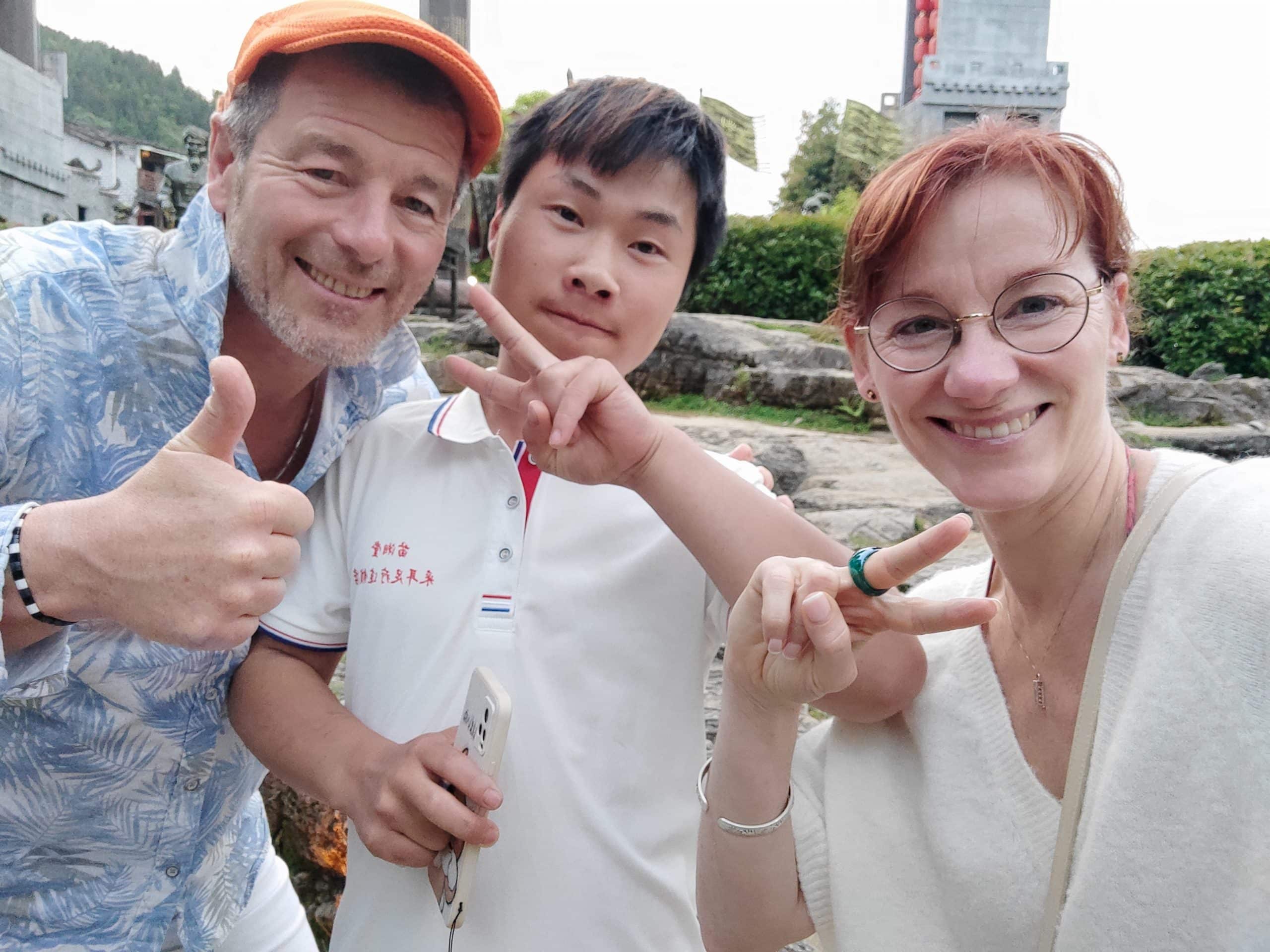 Anne-Marie and her family – First steps tour in China – April / May 2024